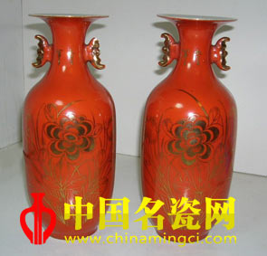 中国名瓷网嫁妆瓶