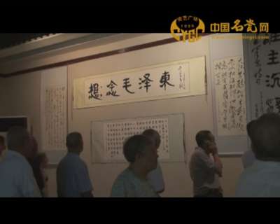  “怀念毛泽东——杨辛甫书法展”今日市博物馆开幕