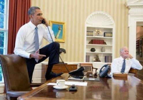 奥巴马踩文物桌，摊上事儿了