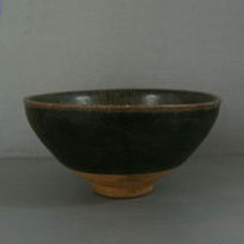 宁化窑黑釉碗